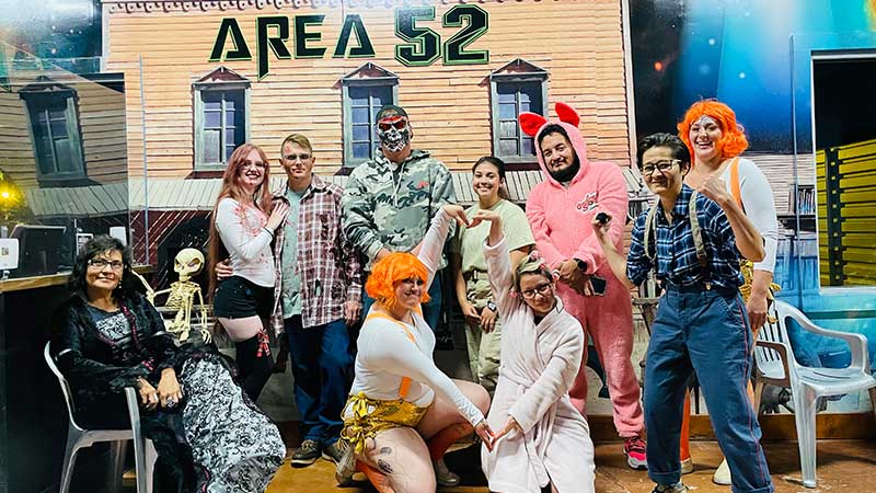 a group posting in Area 52